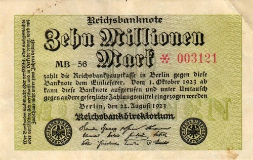 105a milioni di marchi - 105a, 10