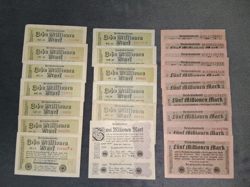 2mio 5mio 10mio mark - 2mio,5mio,10mio.,